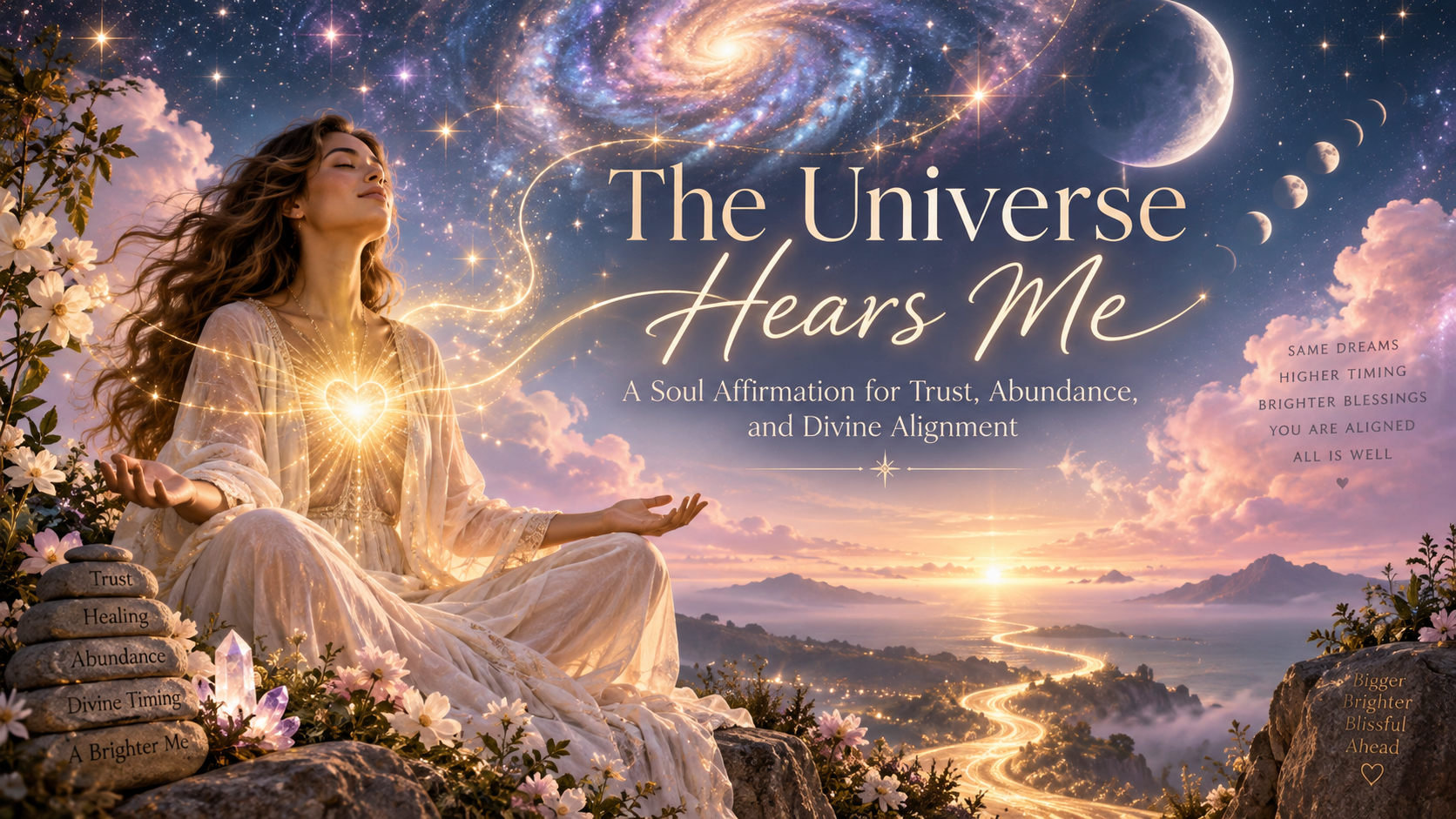 The Universe Hears Me